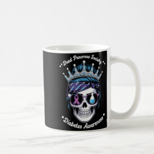 Dead Pancreas Society Shirt Funny Diabetes Awarene Coffee Mug