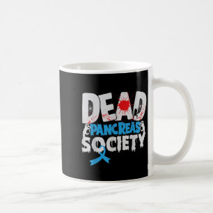 Dead Pancreas Society T1d Diabetes Awareness Funny Coffee Mug