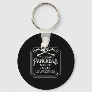 Dead Pancreas Society Type One Diabetes T1D Awaren Key Ring
