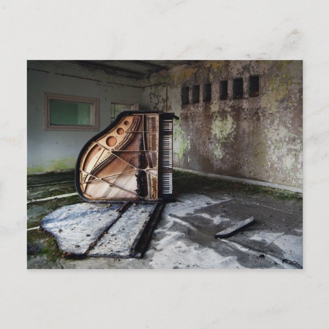 Dead Piano Postcard (Front)