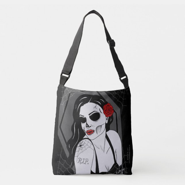 Dead Pinup Crossbody Bag (Front)