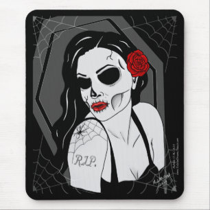 Dead Pinup Mouse Pad
