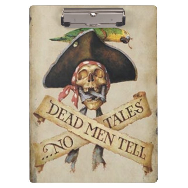 Dead Pirate Clipboard (Front)