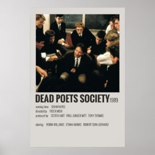 Dead Poets Society  Darkacademia Poster