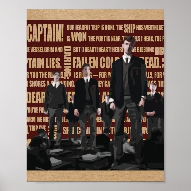 Dead Poets Society  Poster (Front)