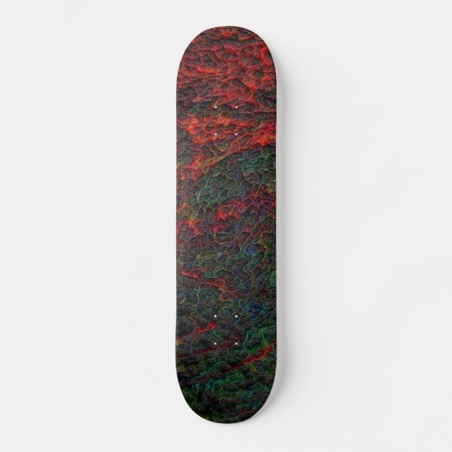 Dead Red Skateboard (Front)