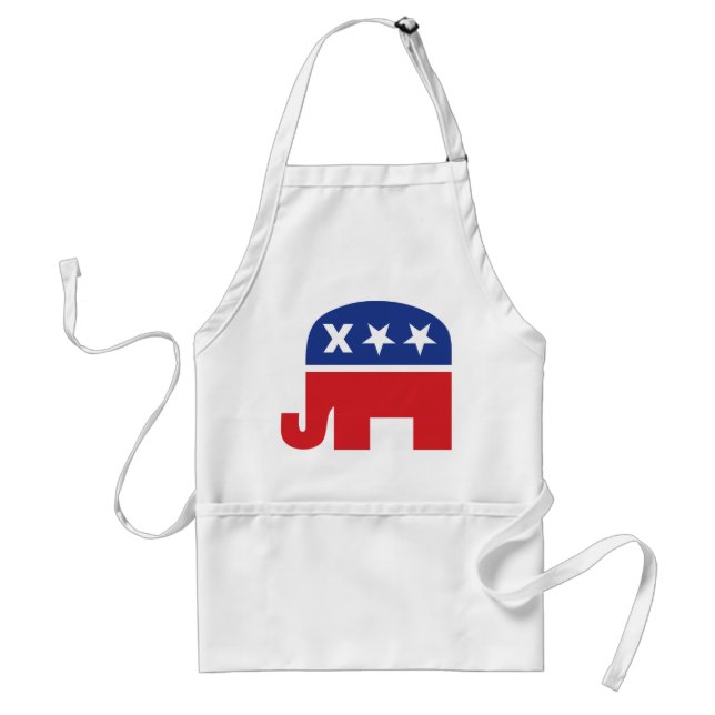 Dead Republican Elephant Standard Apron (Front)
