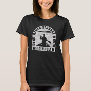 Dead River Storage Basin Canoeing Michigan T-Shirt