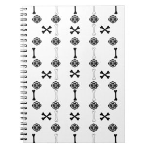 Dead Roses Spiral Notebook
