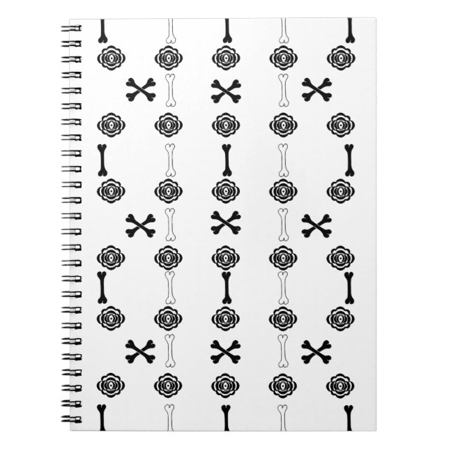 Dead Roses Spiral Notebook (Front)
