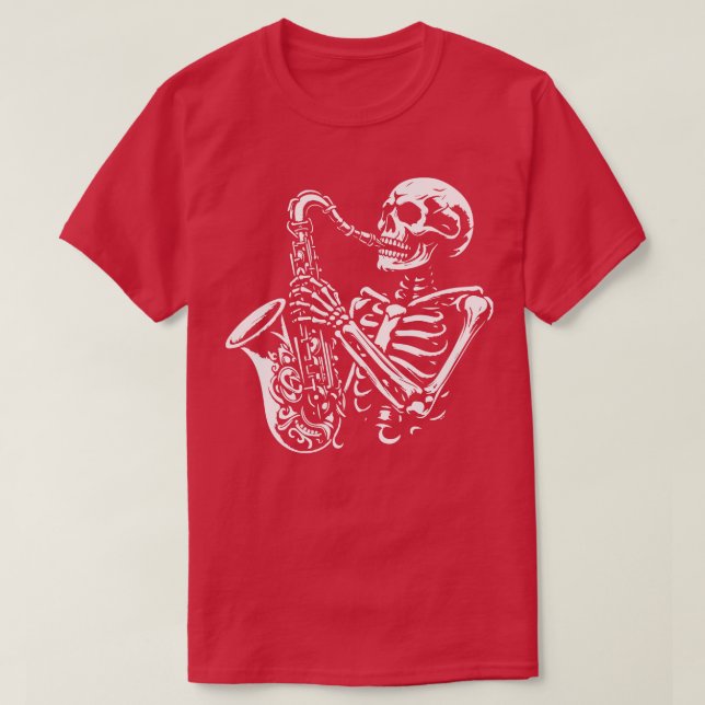 dead saxophonist T-Shirt (Design Front)