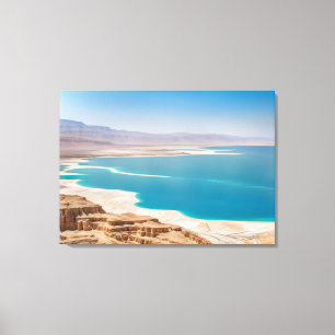 Dead Sea in Israel Canvas Print