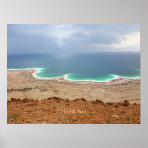Dead Sea photograph Poster