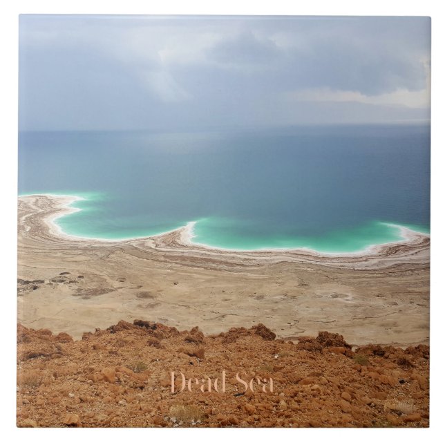 Dead Sea photograph Tile (Front)