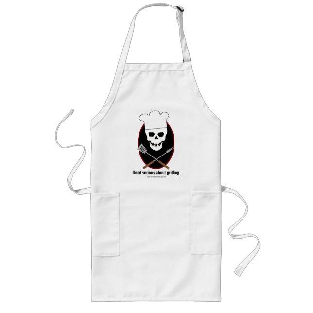 Dead Serious... grilling apron (Front)