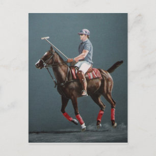 Dead Serious Polo Postcard