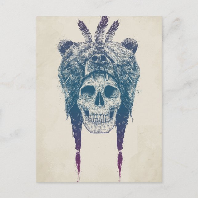 Dead shaman postcard (Front)