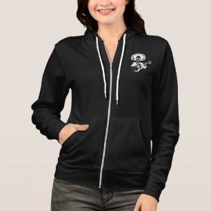 dead skull guitar hoodie