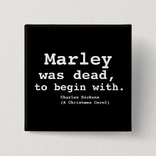 Dead-The Scrooge Collection 15 Cm Square Badge