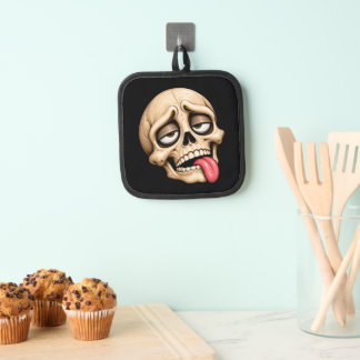DEAD TIRED… but still showing up. Pot Holder