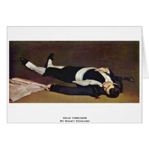 Dead Toreador By Manet Edouard