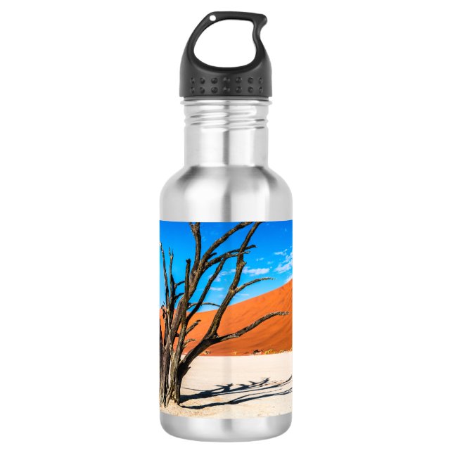 Dead tree in Deadvlei, Namibia 532 Ml Water Bottle (Front)