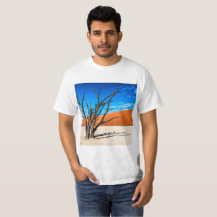 Dead tree in Deadvlei, Namibia T-Shirt