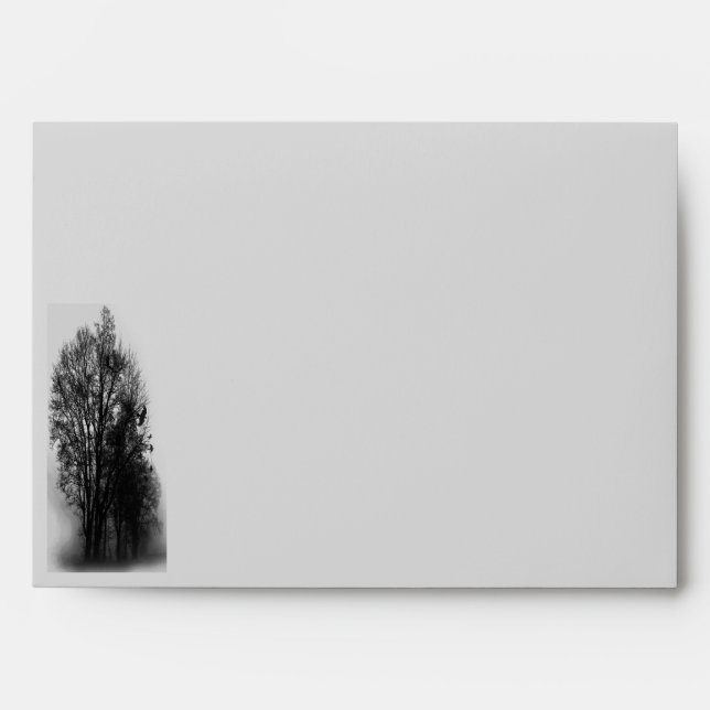 Dead Trees Invitation Envelope (Front)