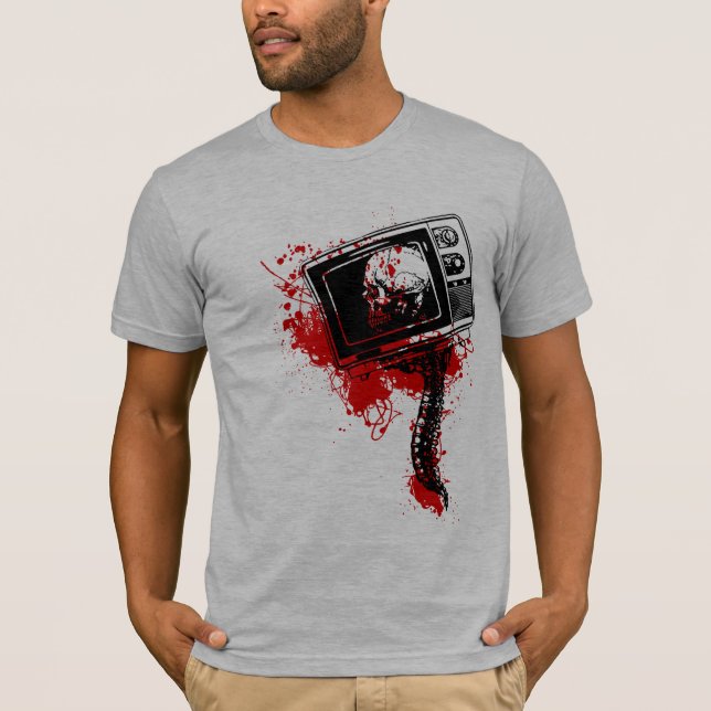 DEAD TV SET T-Shirt (Front)