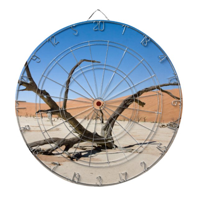 Dead Vlei, Namibia Dartboard (Front)