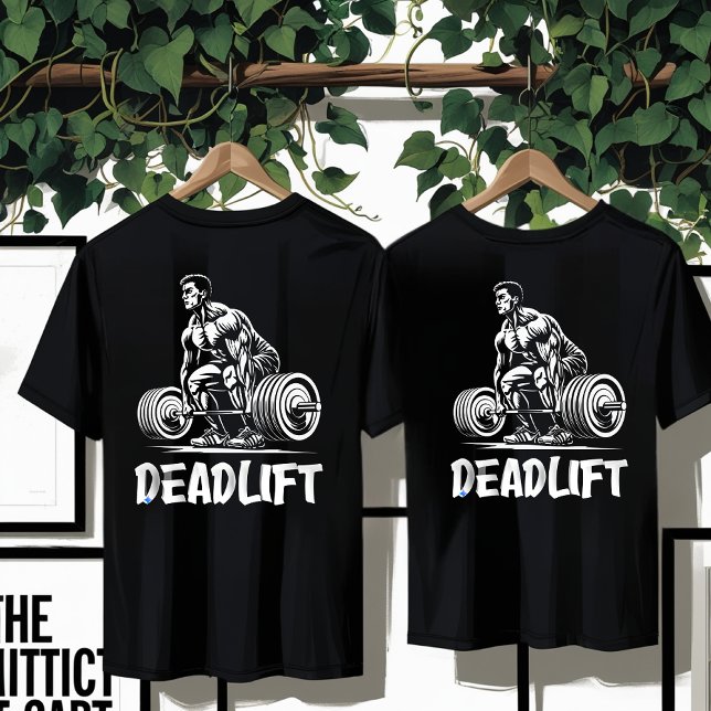 Deadlift Beast Gym T-Shirt – Powerlifting, Workout (Creator Uploaded)
