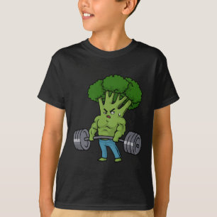 Deadlift Broccoli Gym Fitness Motivation Bodybuild T-Shirt