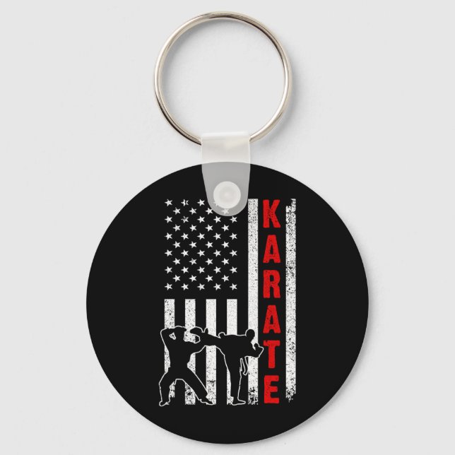 Deadlift Skeleton Weightlifter Bodybuilder Workout Key Ring (Front)