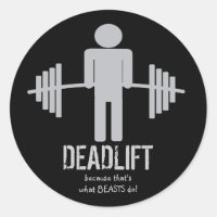 Deadlift Sticker