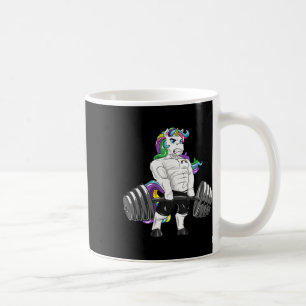 Deadlift Unicorn Gym Powerlifter Bodybuilding Coffee Mug