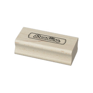 Deadline Planner Stamps & Ink Pads for Academic