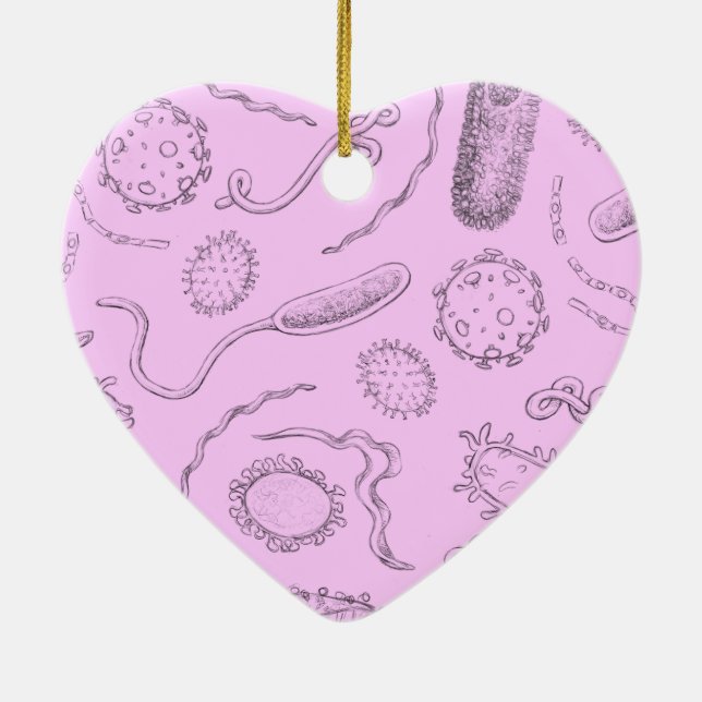 Deadly Design Ceramic Tree Decoration (Back)