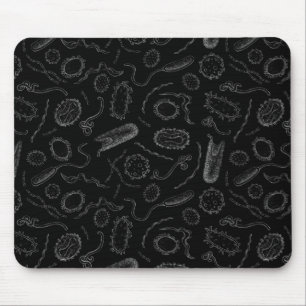 Deadly Diseases Pattern Mouse Pad