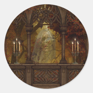 Deadly Figure Halloween Stickers