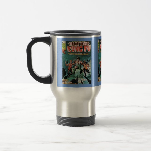 Deadly Hands 17 Travel Mug (Left)