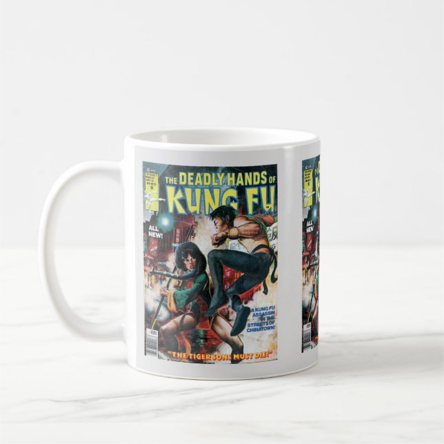 Deadly Hands 19 Coffee Mug (Left)