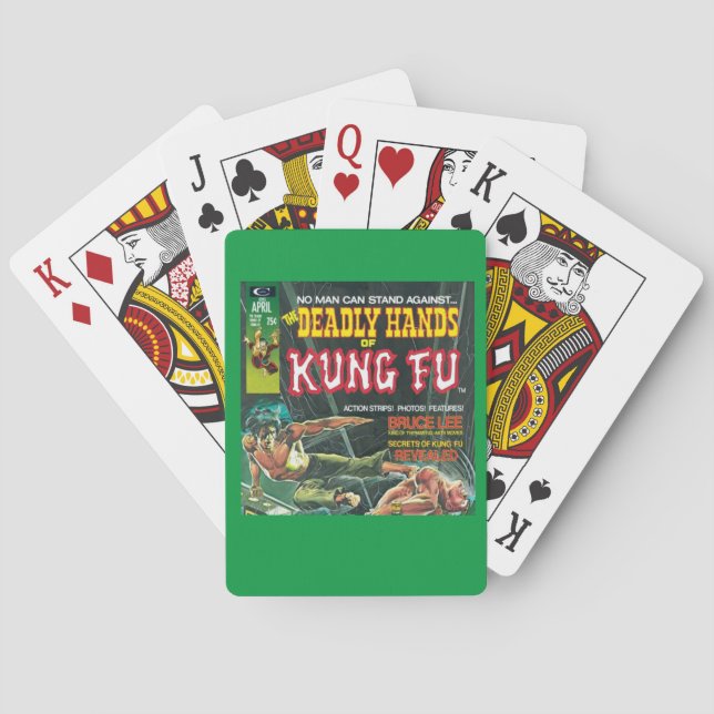 Deadly Hands 26 Playing Cards (Back)