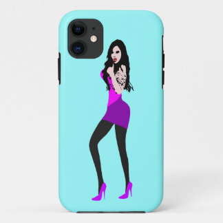 ♔♥°•Deadly Hot Vampire Girl iPhone 5 Case•°♥♔ Case-Mate iPhone Case