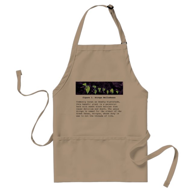 Deadly Nightshade Apron (Front)