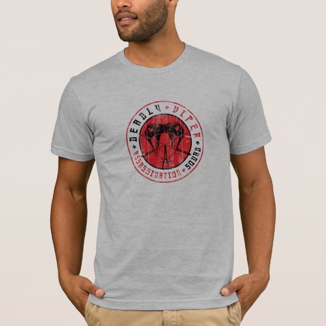 Deadly Viper Assassination Squad Distressed Shirt (Front)