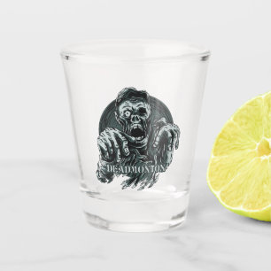 DEADMONTON shot glass