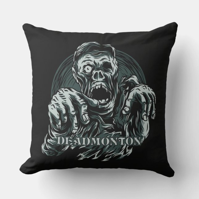 DEADMONTON throw pillows (Front)