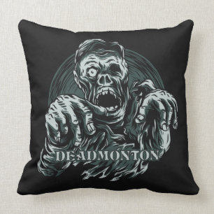 DEADMONTON throw pillows