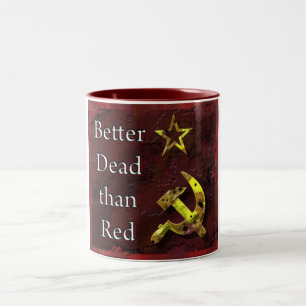 deadthanred Two-Tone coffee mug