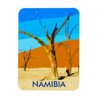 Deadvlei Namibia Travel Vintage Art Magnet